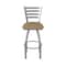 Holland Bar Stool Co OD410 Jackie Stainless Steel 30 Swivel Outdoor Bar Stool with Breeze Champagne Seat OD41030SSOD005 - alternate 8